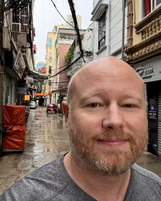 Mike Ferrari traveling